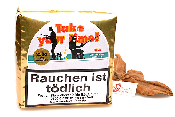 Take your Time (Take it Easy!) Pfeifentabak 250g Sparpaket Take your Time (Take it Easy!) Pfeifentabak 250g Sparpaket